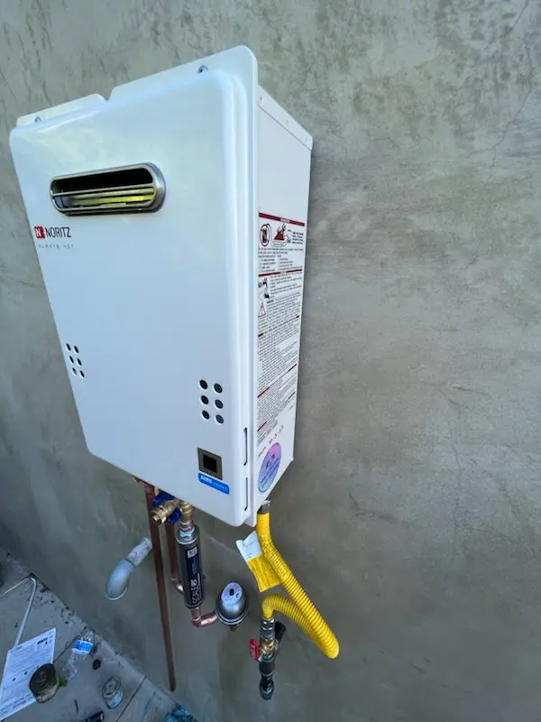 Tankless water heater installation for Tuckerton homes