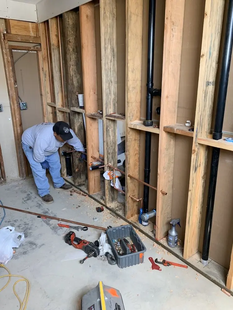 Commercial rough-in plumbing for Trenchless Sewer Repair in Tuckerton